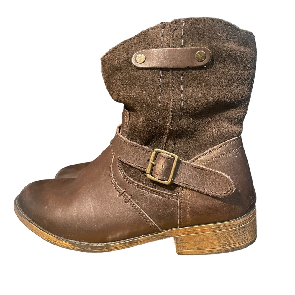 Triples‎ Women’s Brown Cowgirl Boots Made in Mexico Size 24.5 / 7.5